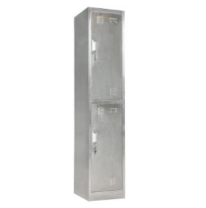 Wholesale Two Tier Stainless Steel Medicine Display Cabinet 2 Doors Office Furniture For Employee from china suppliers