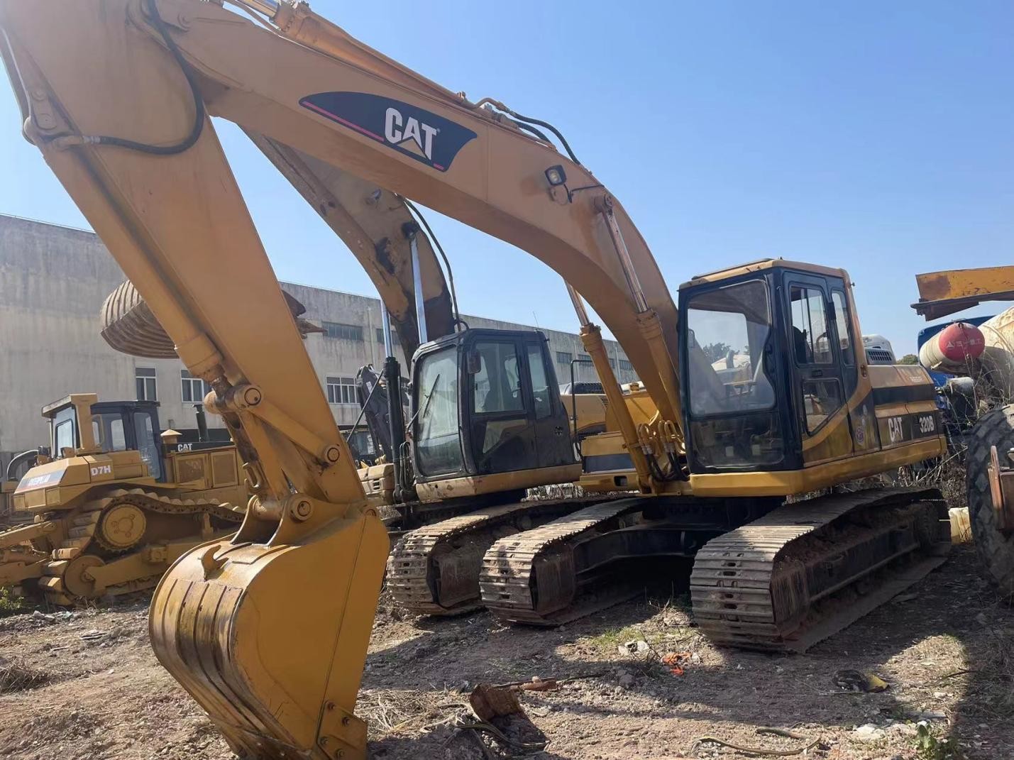 19400kg 320BL Used Cat Mini Excavator With Bucket Capacity 0.92M3 Sell Excavator
