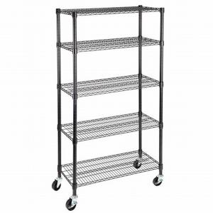 Wholesale 350kgs Heavy Duty Garage Storage Chrome Metal Wire Shelving NSF &amp; BSCI Certificate from china suppliers