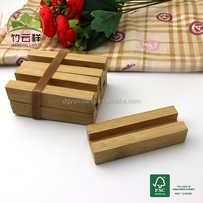 wooden phone holder eco-firendly bamboo wood products