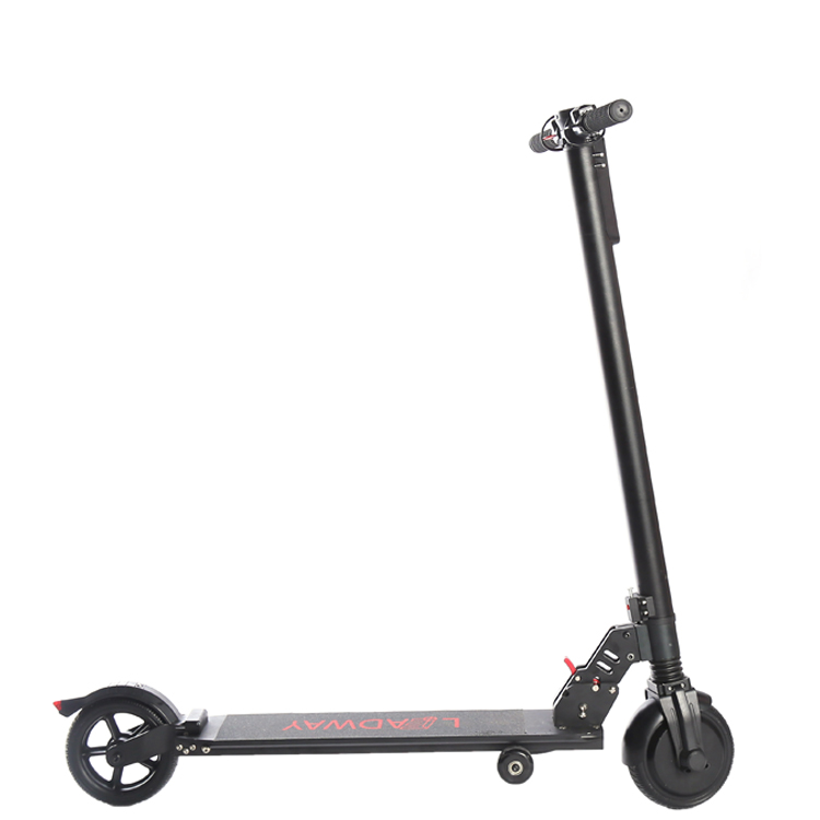 Aluminum 6.5 Inch 2 Wheel Electric Scooter For Adults LCD Screen Displayer
