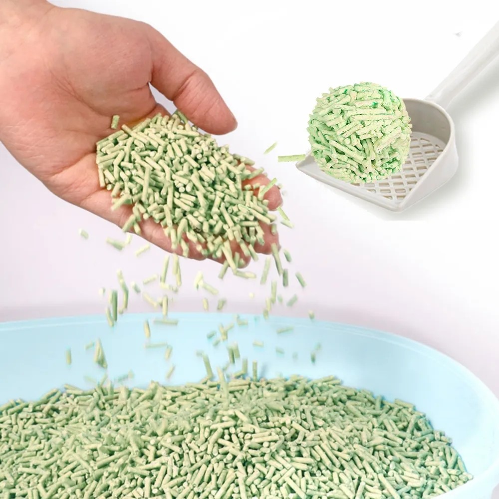 High End No Irritation Tofu Kitty Litter From Plant Ingredients