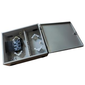 Wholesale 72Port 1-Door Wall Mount Fiber Enclosure 144 Fibers (LC/DX) Cold Roll Steel Sheets from china suppliers