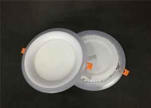 Wholesale Ra80 Blue Flush Mount Downlight 18w + 6w 2 Color Cabered from china suppliers