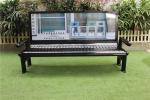 Commercial Customized Outdoor Furniture Bench Seat For Advertising