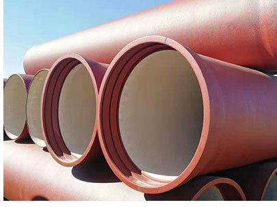 Non Oiled Ductile Iron Pipe Round For Hydraulic Pipe / Agricultural Water Supply