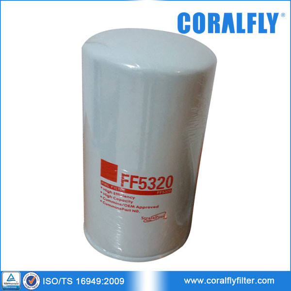 ff5320 P551313 BF7633 Fleetguard Diesel Engine Fuel Filter Spin - On Secondary