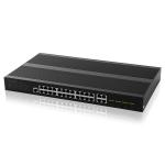 HUASIFEI 24 Gigabit Port Managed Hardened Poe Switch 4 SFP Slot Ports