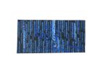 Outdoor Bicycle Tubular Headwear Blue 100% Microfiber Polyester 25 * 50 Cm