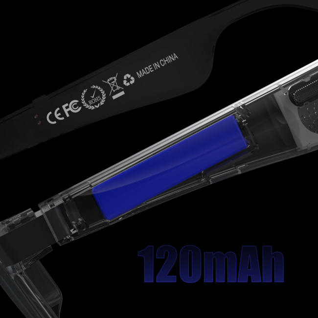 High Quality Augmented Transparent Eyewear Smart Glasses Blue Light Blocking Polarized Glasses Sport Smart Glasses