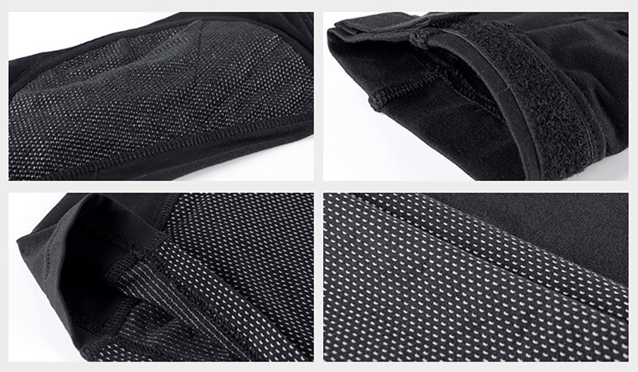 Outdoor Knitted Green Long Sleeve Sports Uniform with Anti-Static and Seamless Fusing