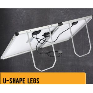 250W 300W 400w Foldable Glass Solar Panels Camping Kits