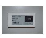 price tag electronic shelf label e-paper label for middle shop for supermarket