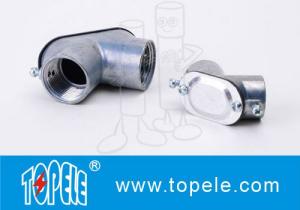 China Pre Galvanized Emt To Emt Pull 90 Degree Conduit Elbow on sale