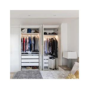 Wholesale Home Furniture Contemporary Style Moisture Resistance Wooden Bedroom Closet Wardrobe from china suppliers