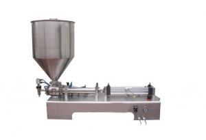 China PET Syrup Bottle Cooking Oil Filling Machine / Automatic Bottle Filling Equipment on sale