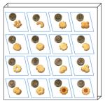 Pastry Packing Cookie Forming Machine 304 Stainless Steel Material 80-150Pcs/Min