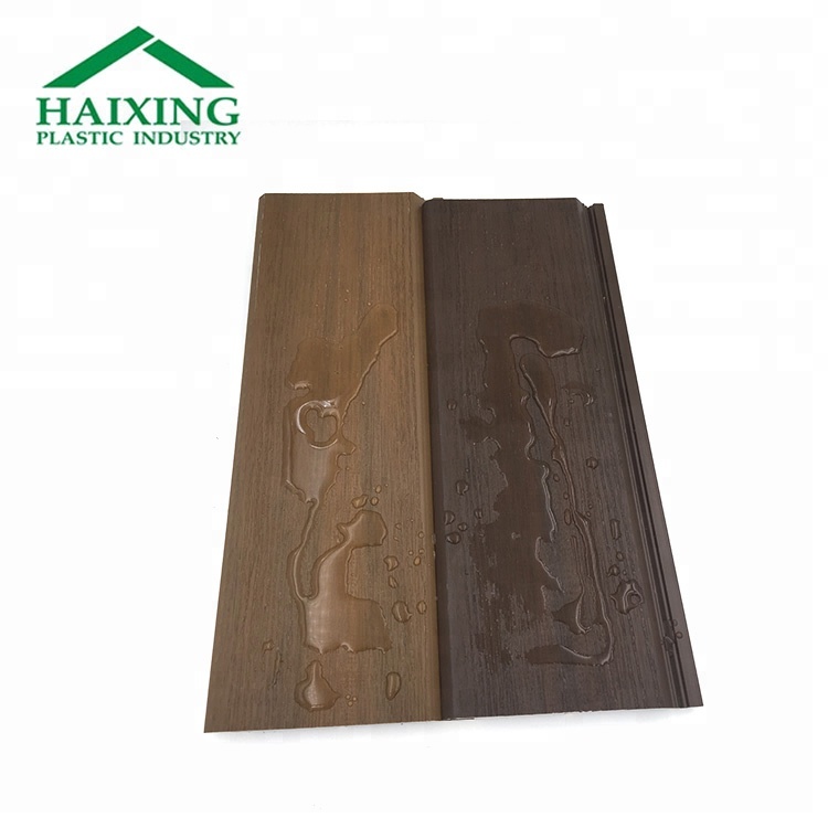 2021 Latest Exterior Outdoor 3D Plastic Wall Panels PVC Composite Cladding for Cladding