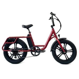Wholesale Rear Hub Motor Electric Cargo Bike 24 Inch Fat Tire Cargo Ebike 7 Speed 48V 500W / 750W from china suppliers