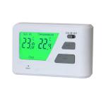 Clear LCD Display Wired Room Thermostat Digital Heating System For Commercial