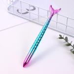 Colorful Gradient Mermaid Neutral Pen 0.5mm UV Electroplated Girl's Heart Gel