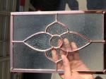 7.5mm Single Cabinet Leaded Glass With Brass Zinc Grey Patina Caming