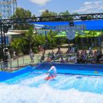 OEM Water Park Hotel Novelty Flowrider Surfing Simulating Machine Equipment for