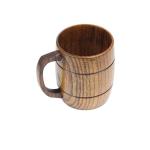 Big Volume Wooden Cup Handmade Coffee Beer Cup Mug With Handle
