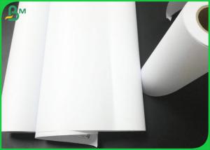 China FSC Eco - Friendly White Plotter Marker Paper With 60 Inch 70 Inch 80 Inch Width on sale