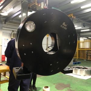 Buy cheap ISO9001 Pneumatic Rotary Chuck Clamp All Applicable Pipe Fittings from wholesalers