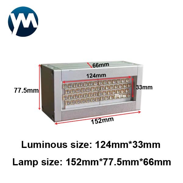 480W LED High Power Water Cooling UV Ink Curing Lamp 365nm 395nm