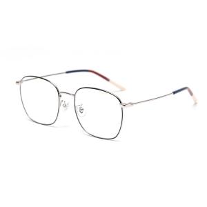 Wholesale Metal Frame Men Women Oversize Plain Lens Glasses Myopia Optical Eye Glasses from china suppliers