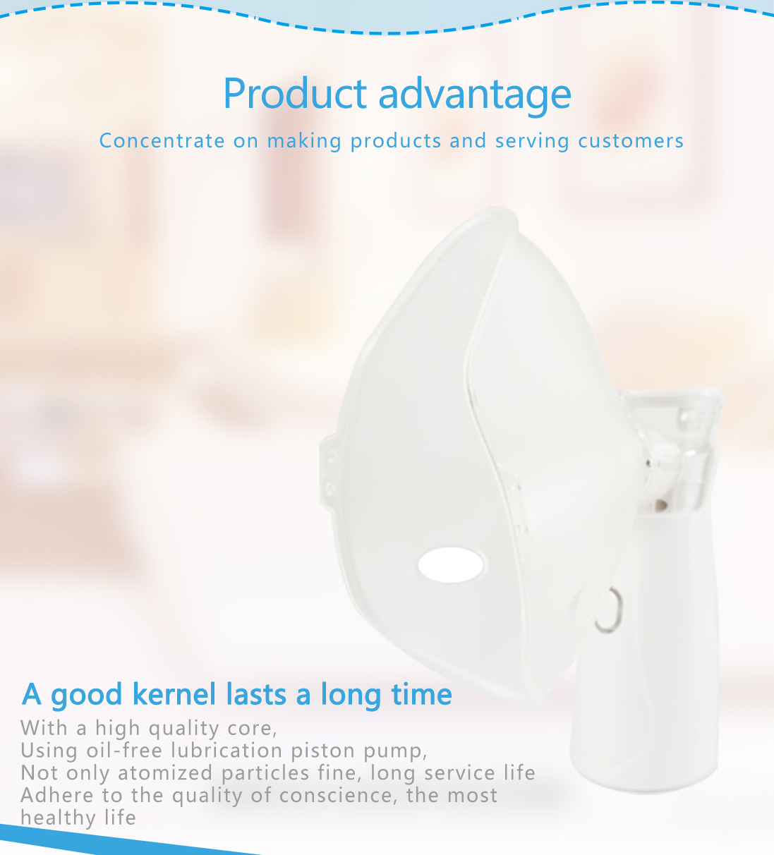High-tech Portable Compressed Nebulizer Portable Mesh Nebulizer