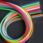 Colored Soft Flexible Silicone Tubing 0.5-100mm OD Range FDA LFGB Approved