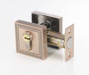 Wholesale Polished Brass Square Deadbolt Lock Antique Copper from china suppliers