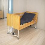 Hospitals Clinics Accredited Home Electric Nursing Beds Solid Beech Slide