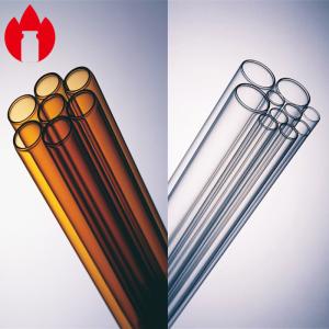 Wholesale Glass Tube Clear Or Amber Borosilicate Or Soda Lime Glass Tubing from china suppliers