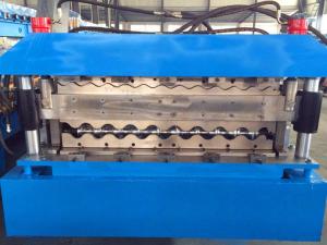 Wholesale Steel Sheet Roof Roll Forming Machinery With Hydraulic Cutting Device 11KW Motor from china suppliers