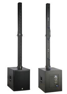 Wholesale Black Portable Tower Aluminium Acoustic Sound System For Band from china suppliers