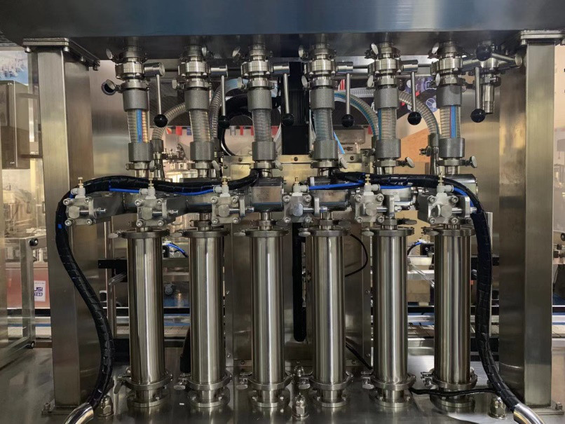 Pneumatic Automatic Filling Machine For Hand Sanitizer Gel Shampoo Cosmetic Products