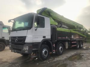 Wholesale Actros 4141 56 Meter Concrete Pump Truck , Used Construction Machinery from china suppliers