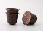 BPA Free Empty Cannikin Type Coffee Pod Capsules For Nespresso / Gusto In 7g