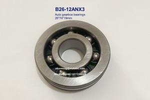Wholesale B26-12ANX3 B26-12 auto bearings nylon cage ball bearings with snap rings 26x74x19mm from china suppliers