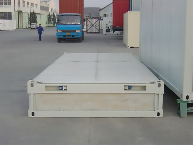 Customizable Flat Pack Prefabricated Container House with Optional Toilet and Shower for Office Building