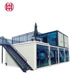 Steel Prefabricated Two Bedroom Family House for School Hotel Engineering