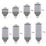 Grey Shell Outdoor LED Street Lights Die Casting Aluminum Material 115lm/w