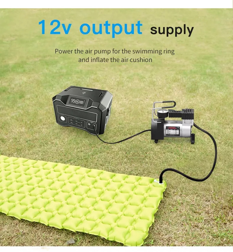 LiFePO4 Lithium Battery 500W 1000W Portable Power Station 2000W Renewable Energy Storage Battery Home Travel Outdoor