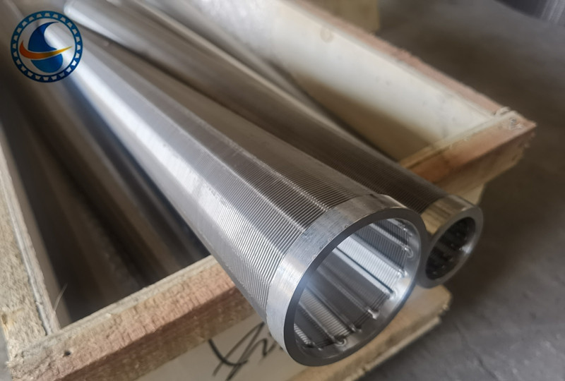 Stainless Steel 304 Backwash Tapered Steel Tube Wedge Wire Screen Filter