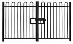 1200mm Height Bow Top Fence
