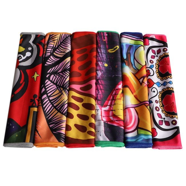 Bear Family Microfiber Sport Towel Portable Cold Sense Eco Friendly Breathable Ice Cool